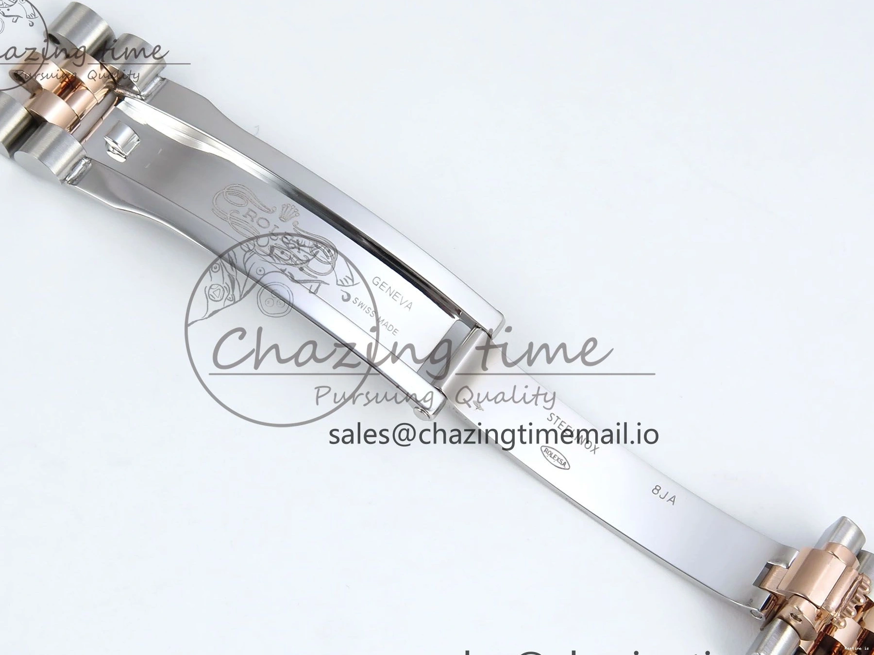 0106 StreetReady DateJust 31 278271 ARF 1:1 Best Edition 904L Steel Gray Roman Diamonds Dial on SS RG Jubilee Bracelet ETA 516